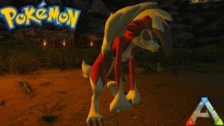 MYSTERY POKEMON REVEALED LYCANROC POKEMON EVOLVED UPDATE 1491 Ark Modded Gameplay [upl. by Hameean]