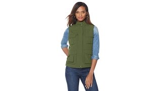 TravelSmith Womens 15Pocket Voyager Vest [upl. by Isac]