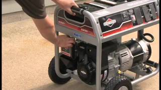 Powermate 8750 Watt Honda Powered Portable Generator  Review [upl. by Thebault]