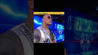 The Rock makes an Earth shattering return and stares down everyone SmackDown highlight shorts wwe [upl. by Aylsworth10]