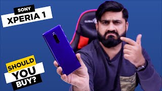 Sony Xperia 1 Review In Pakistan 2022  5 Reasons BUY or Not  SD8554K DisplayPUBG 60FPS In 25K [upl. by Kilgore318]