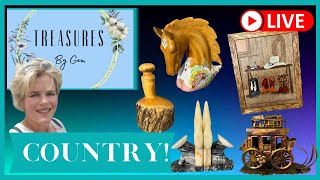 Blame My Country Roots LIVE SALE with Treasures by Gem [upl. by Duntson]