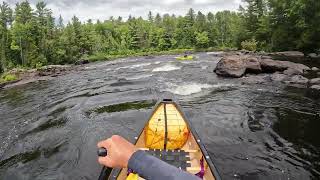 Lower Madawaska Upper Racquette Rapid [upl. by Bogie]