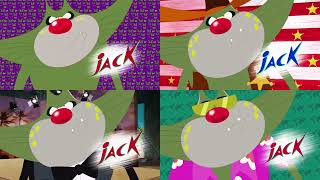 Oggy and the Cockroaches  Opening Credits Season 4 5 6 amp 7 Mashup Comparison 2024 Remastered [upl. by Yggep7]