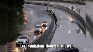 Les inondations Montréal et Laval [upl. by Macilroy240]