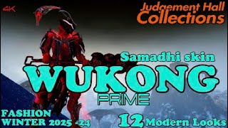 Wukong Fashion frame Prime Warframe Winter 2025 24 ArtFashion [upl. by Yasmine472]