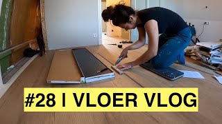 PVC VLOER LEGGEN SLAAPKAMERS  KLUSVROUW  28 [upl. by Akiaki]