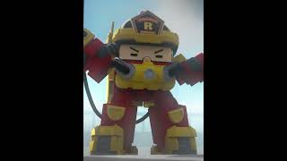 Fire Engine Song 🚒 robocarpoli shorts [upl. by Yenobe]