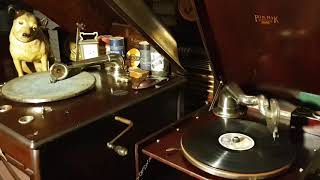 Ida amp Dot Australian Newcastle Steel Works Band Beltona 78rpm Gramophone Play [upl. by Nev]