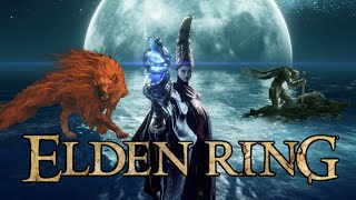 Red Wolf of Radagon and Rennala Queen of the Full Moon  Full boss fights  Elden Ring New Game [upl. by Madelena481]