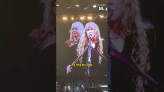 Stevie Nicks says Taylor Swift song reminds her of late Christine McVie stevienicks swiftie [upl. by Airamanna720]