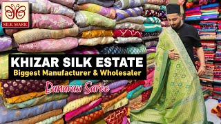 100 Pure Soft Katan Hand Weaving Banarasi Silk Saree Manufacturer  Direct From Banaras [upl. by Akilam]