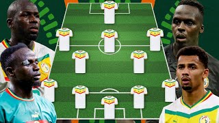 LE ONZE PROBABLE DU 🇸🇳 SENEGAL A LA CAN 2023 🏆 [upl. by Zaslow]