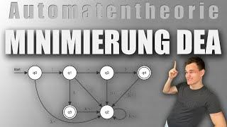 Automatentheorie Minimierung eines DEA [upl. by Eidson]