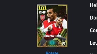 Gilberto Silva max out  efootball [upl. by Neyrb]