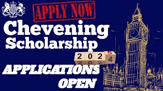 Chevening Scholarship 2025  100 free fully funded  apply NOW scholarship ukadmission study [upl. by Adnohr]