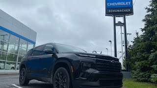 Google Built In inside the New 2024 Chevrolet Traverse LS Midnight Edition User Review in NJ [upl. by Amadas]