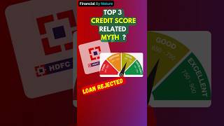 3 Credit Score myths you should know  Financial By Nature shorts creditscore [upl. by Aisya439]