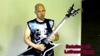 Solution 45 Lethean Tears Guitar Cover [upl. by Eeslek]