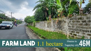 Farm Lot Tour 885 In Tagaytay City  Along the 2 lane Road Anuling Mendez Great Value for your money [upl. by Euqinor]