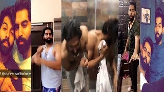 Parmish Verma Full Enjoying With Brother Sukhan Verma At Home Teri Yaad Funny Song 2018 [upl. by Lamberto]