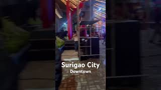 Surigao City downtown lights philippines surigaononvlogger cebutravel cebucity butuan [upl. by Sampson]