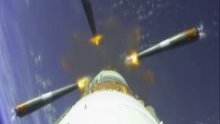 Onboard camera view launch and separation of Sentinel1A [upl. by Fidole]