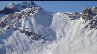 Skiing the Swiss Wall  Avoriaz [upl. by Caiaphas473]