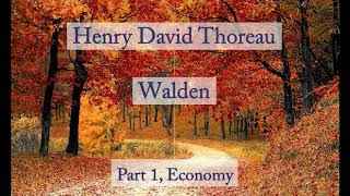 Henry David Thoreau Walden  Economy Audiobook [upl. by Munsey]