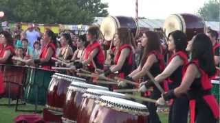 BUENOS AIRES TAIKO en el Bon Odori de La Plata  Argentina [upl. by Yokoyama907]