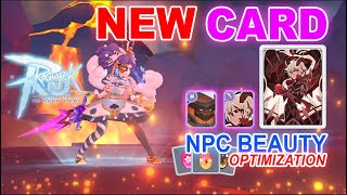 Ragnarok M Eternal Love  New Magma Golem Card and Jormungandr Card Optimization Npc Beauty [upl. by Kcirdnekal]