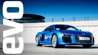 Audi R8 V10  evo REVIEW [upl. by Bethena]