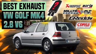 VW Golf MK4 Exhaust Sound 28 V6 🔥 MilltekModifiedTurboModsUpgradeReviewMagnaflowMilltek [upl. by Loy312]