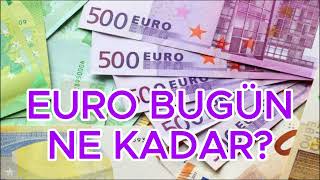 10 Ağustos 2024 Euro Bugün Ne Kadar Euro Kuru Ne Olur Euro Şuan Ne Kadar [upl. by Fayette18]