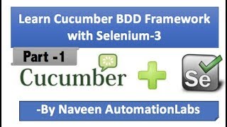 Cucumber  jvm BDD Framework with Selenium WebDriver  Part 1 [upl. by Most]