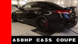 2017 Mercedes C63s Coupe BRABUS 650 Package [upl. by Masuh]