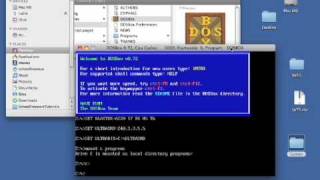 Running DOS Programs on Mac With DOSBox Macintosh OS X [upl. by Jefferey]