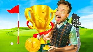 MY FIRST TIME WINNING Golf It [upl. by Nohs]