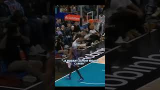 Ja Morant Almost end his Career nba nbaplayer jamorantdunk [upl. by Somar]