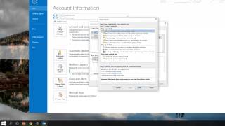 How to Automatically Forward amp Redirect Emails in Outlook 2013 [upl. by Akira]