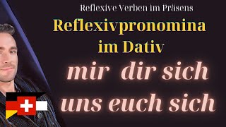 Reflexive Verben im Dativ A1 A2 B1 B2 deutschonline [upl. by Cirdahc722]