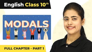 Modals in English Grammar Class 10  Modals Full Concepts  English Grammar Part 1 202223 [upl. by Col371]