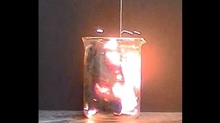 A Sparking Stoichiometry Demonstration [upl. by Tnecniv991]