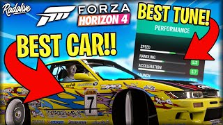 BEST forza Horizon 4 DRIFT car for LEARNERS TRY THIS [upl. by Nel149]