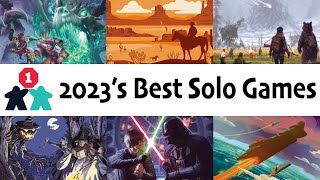 Top 20 Solo Games of 2023 [upl. by Brenn113]