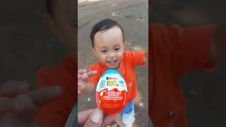 Raffa ngambek dikasih kinder joy kinderjoy [upl. by Lydia20]