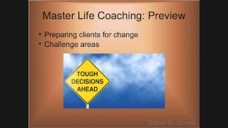 Sample of Master Life Coaching Module 1  Dr Steve G Jones [upl. by Giesecke]