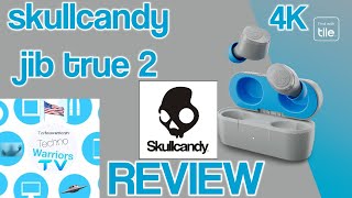 skullcandy jib true 2 true wireless earbuds Review [upl. by Orr]