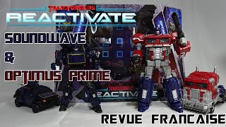 Francais Revue Video de Reactivate  Soundwave amp Optimus Prime [upl. by Ivanah]