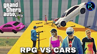 GTA V  RPG VS CARS SUPER FUNNY MATCH [upl. by Phira]